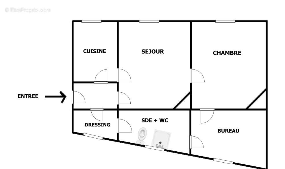 Appartement à ASNIERES-SUR-SEINE