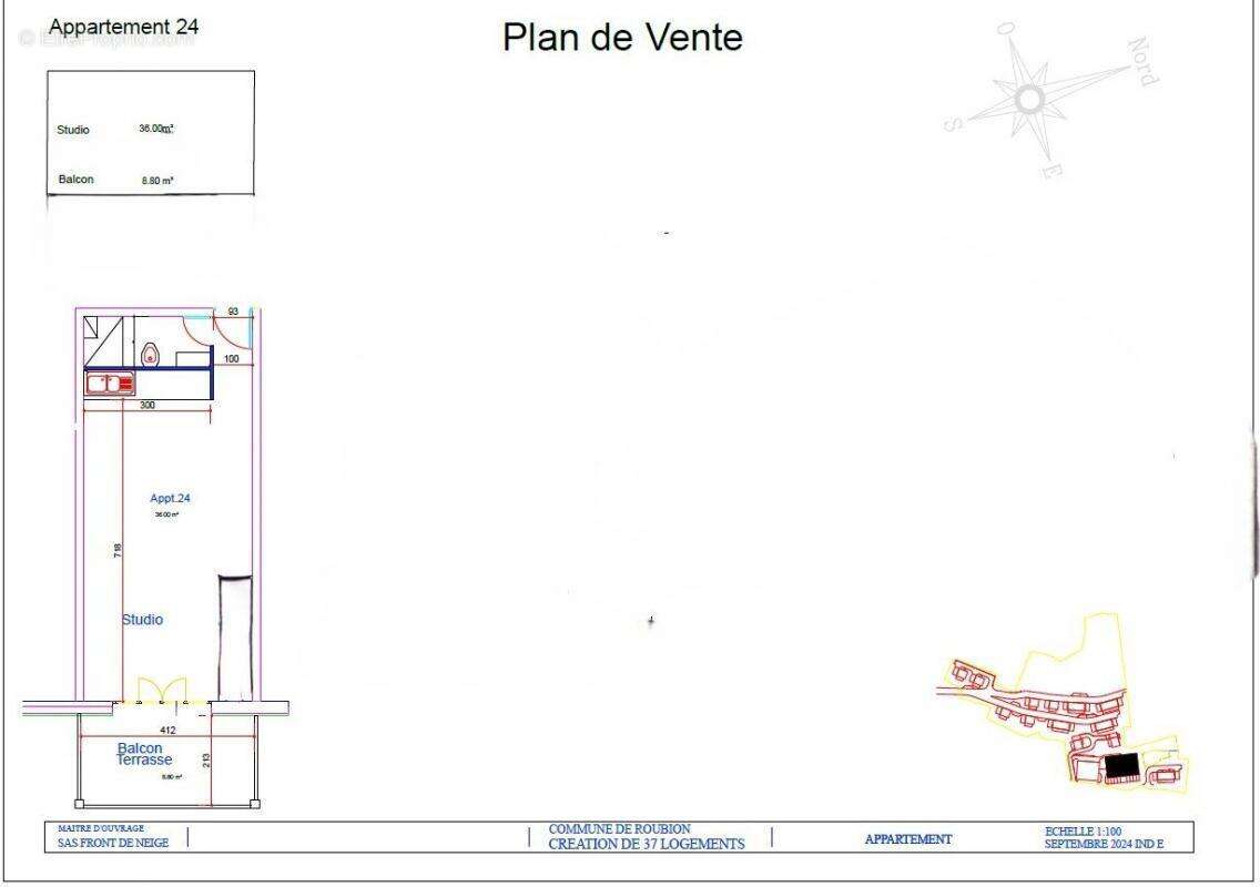 Appartement à ROUBION