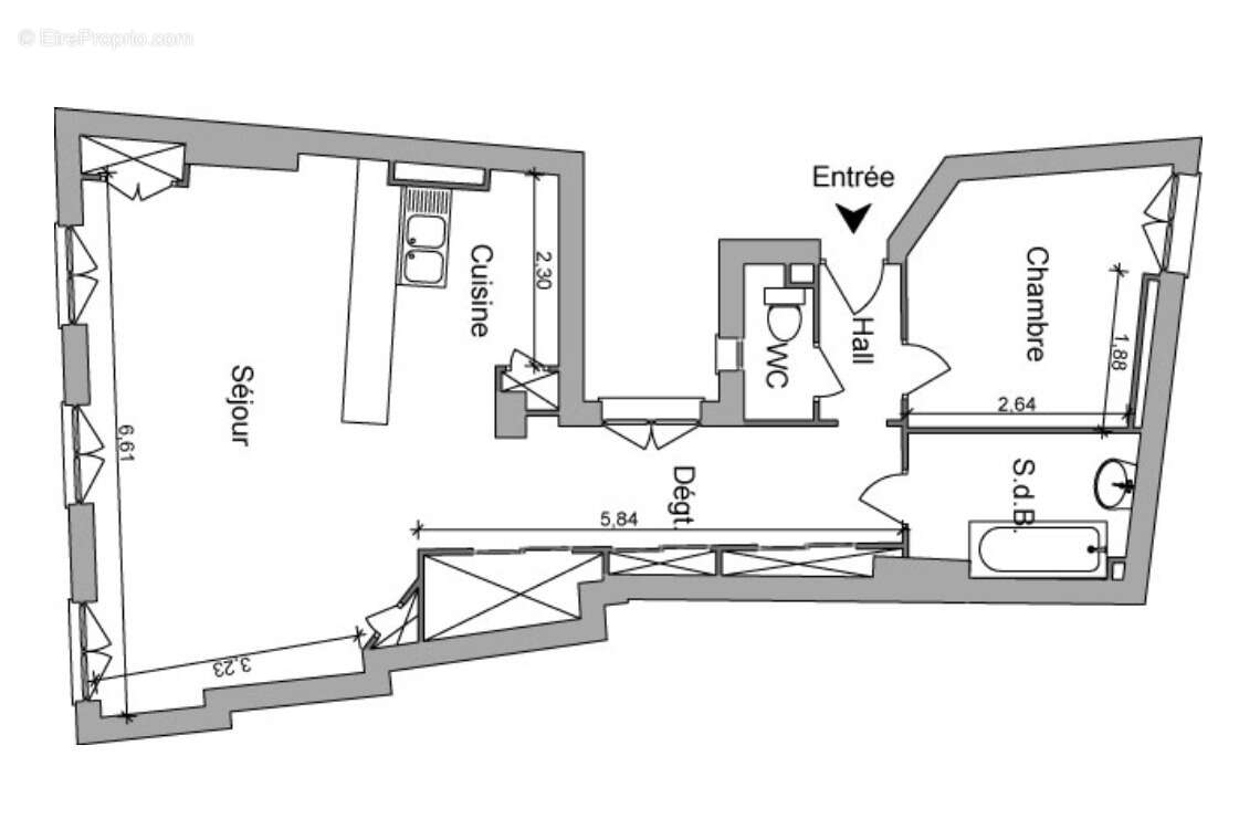 Photo 9 - Appartement à LYON-9E