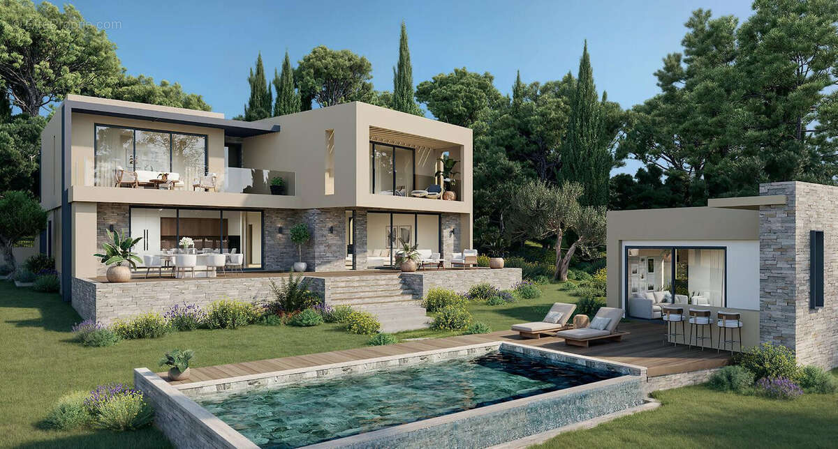 Mougins  Domaine privé  Villas neuves d'exception avec piscine - photo 5