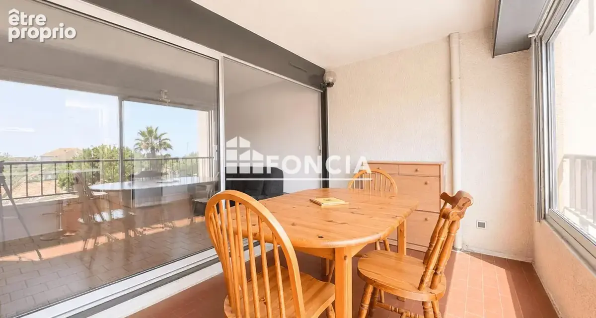 Cap d'agde, appartement t2 avec cabine et loggia - photo 11