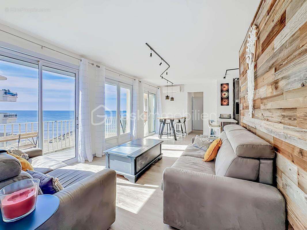 *** Magnifique appartement T3 de 67m2 avec terrasse de 15m2 VUE MER à Palavas *** - photo 5