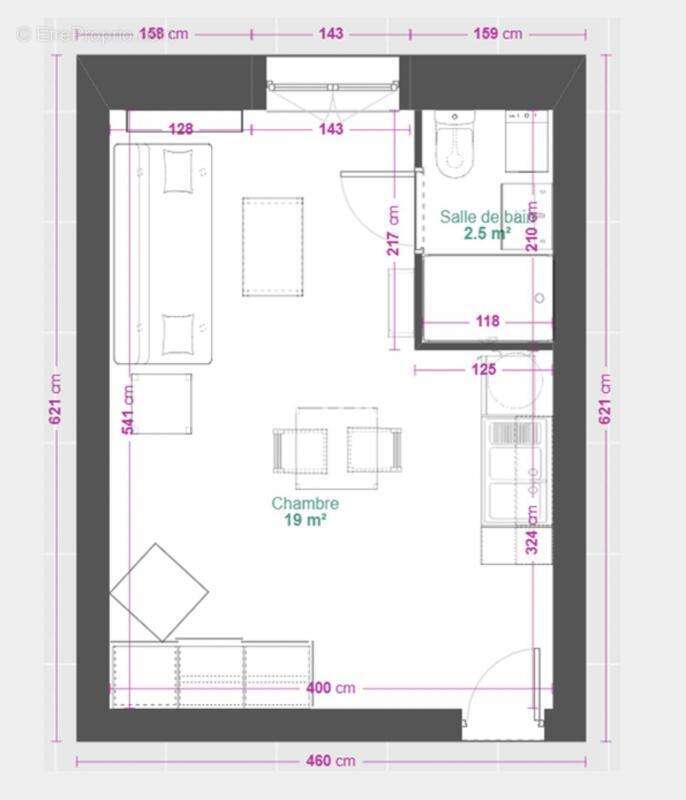 Appartement à PARIS-13E