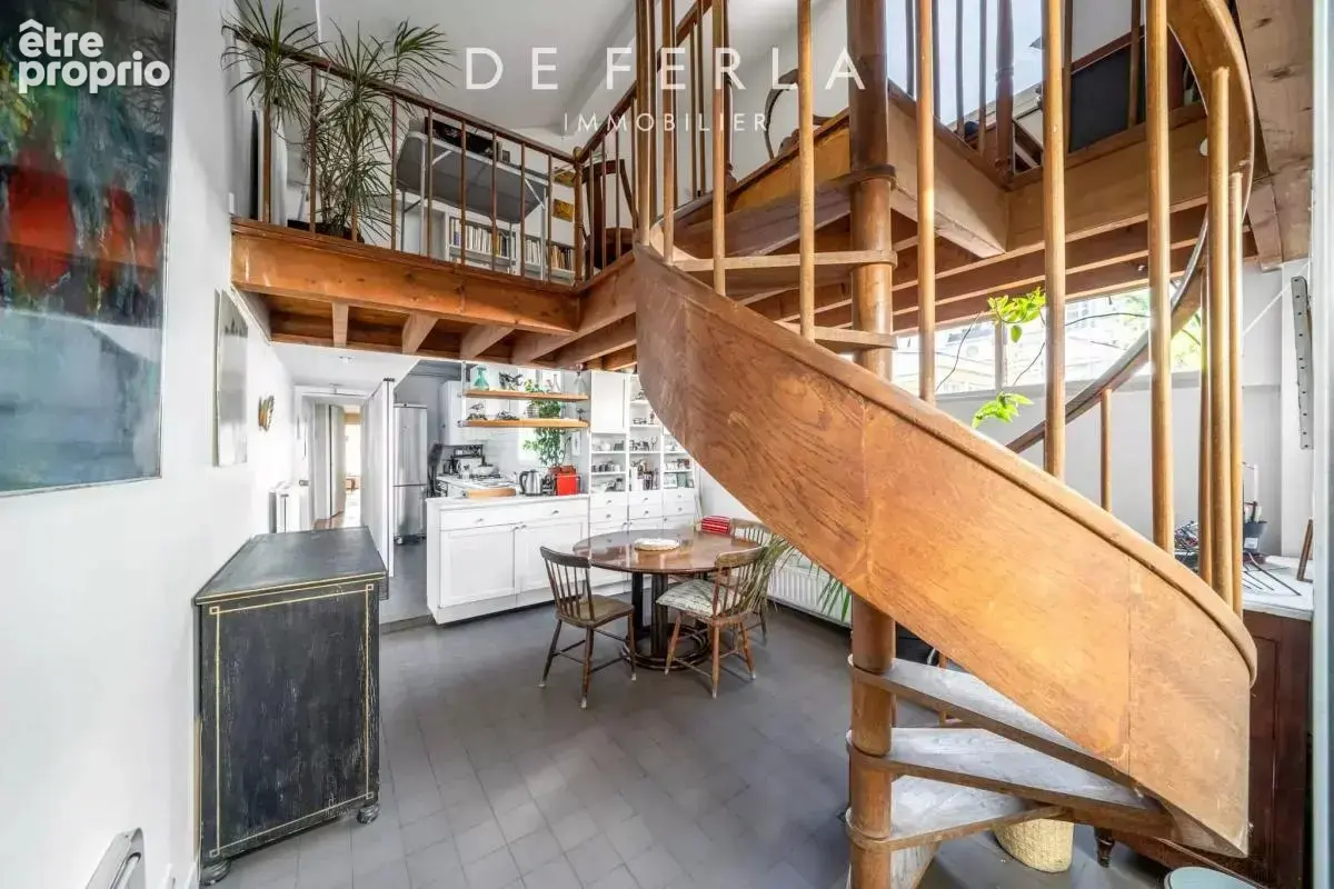 Paris XIVᵉ – Villa d’Alésia : Appartement familial esprit loft - photo 9