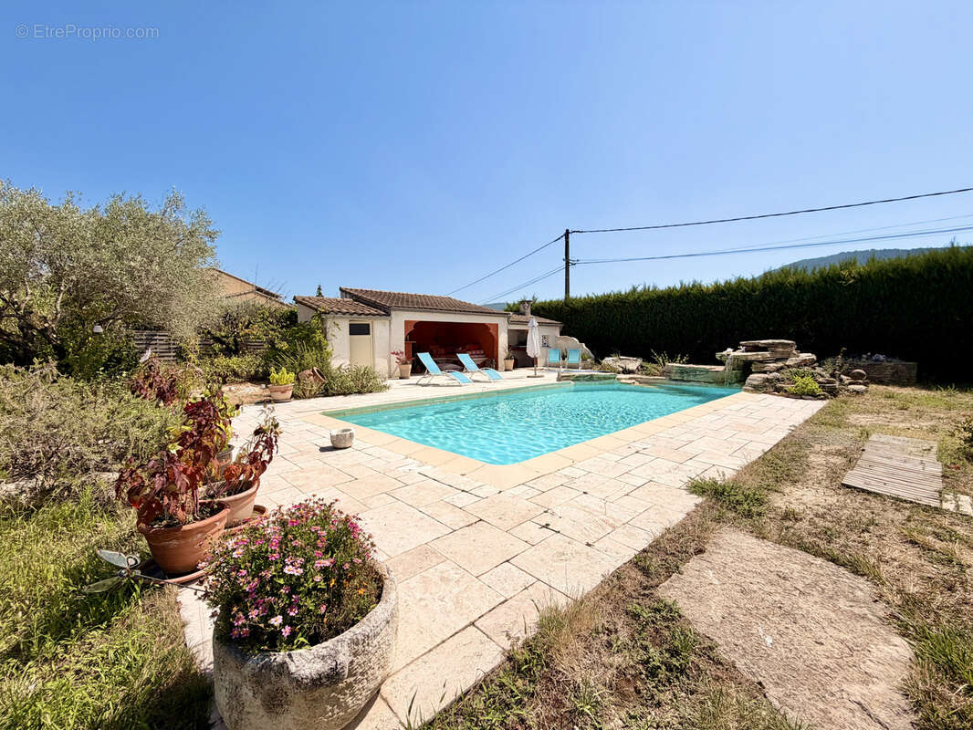 A 5 min de vaison - villa de plain pied avec jardin et piscine - photo 4