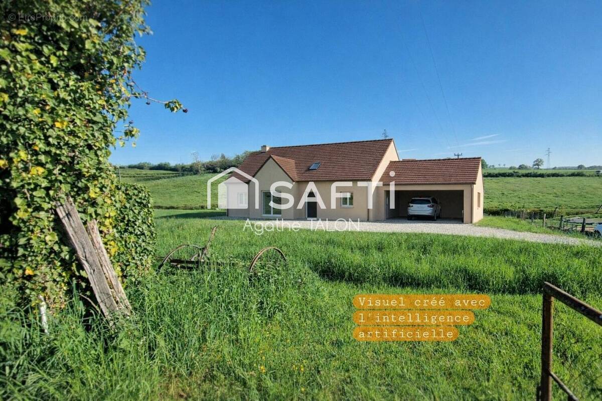 Photo 1 - Terrain à SAINT-BERAIN-SOUS-SANVIGNES