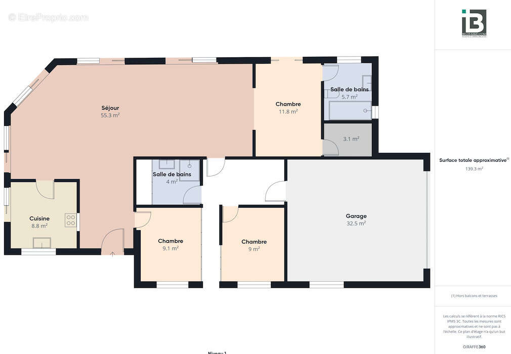 Appartement à LA LONDE-LES-MAURES