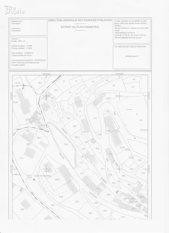 Terrain quartier Faubourg LAGUIOLE - photo 5