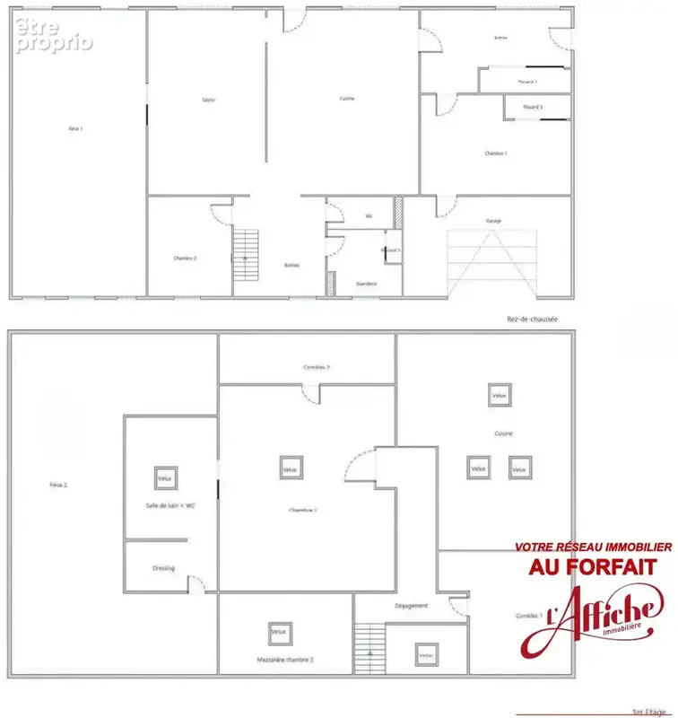 Ancien corps de ferme rénové de 209 m² + 130 m² à terminer + dépendances - photo 17