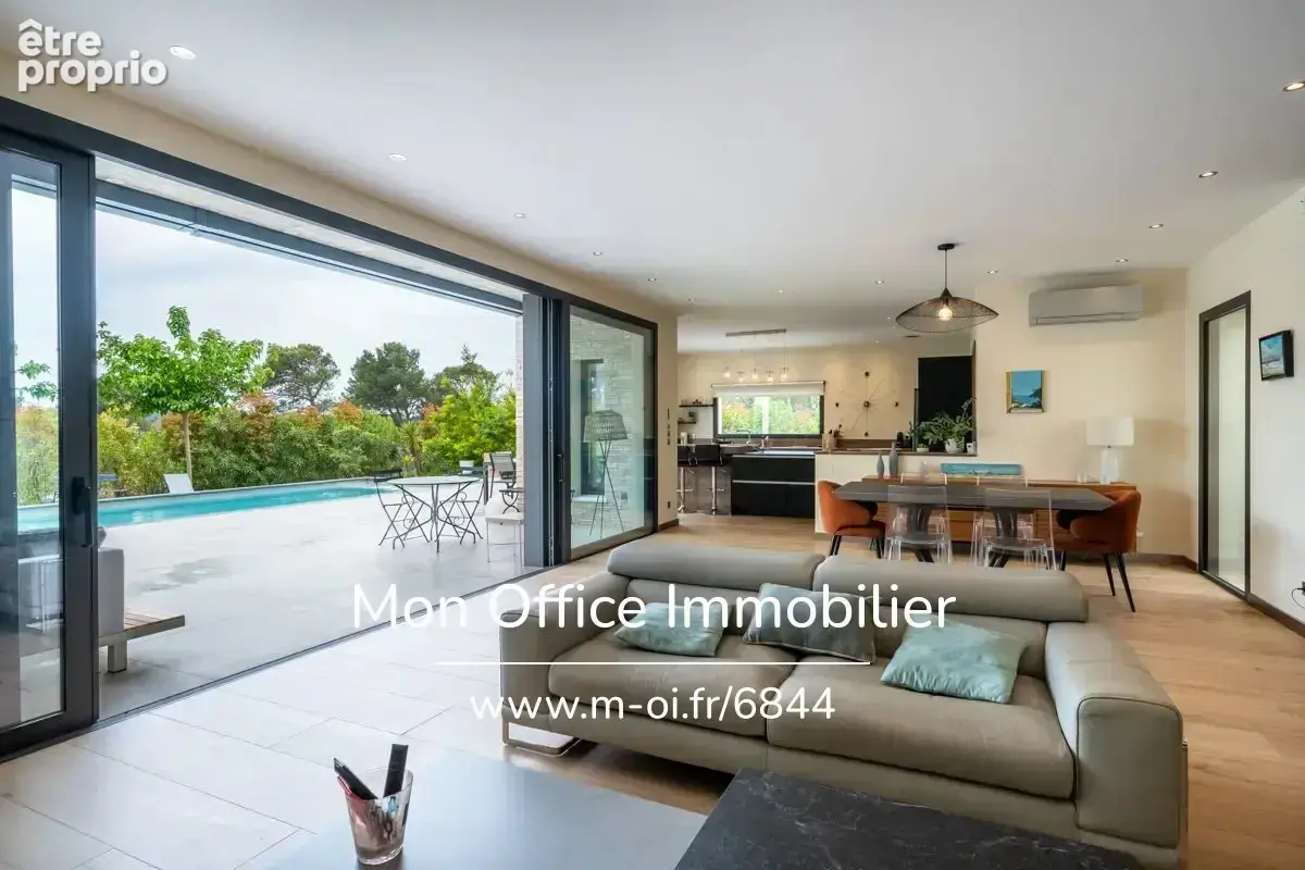 Référence : 6844-AUS - Maison contemporaine 210m² avec piscine - Ventabren - photo 7