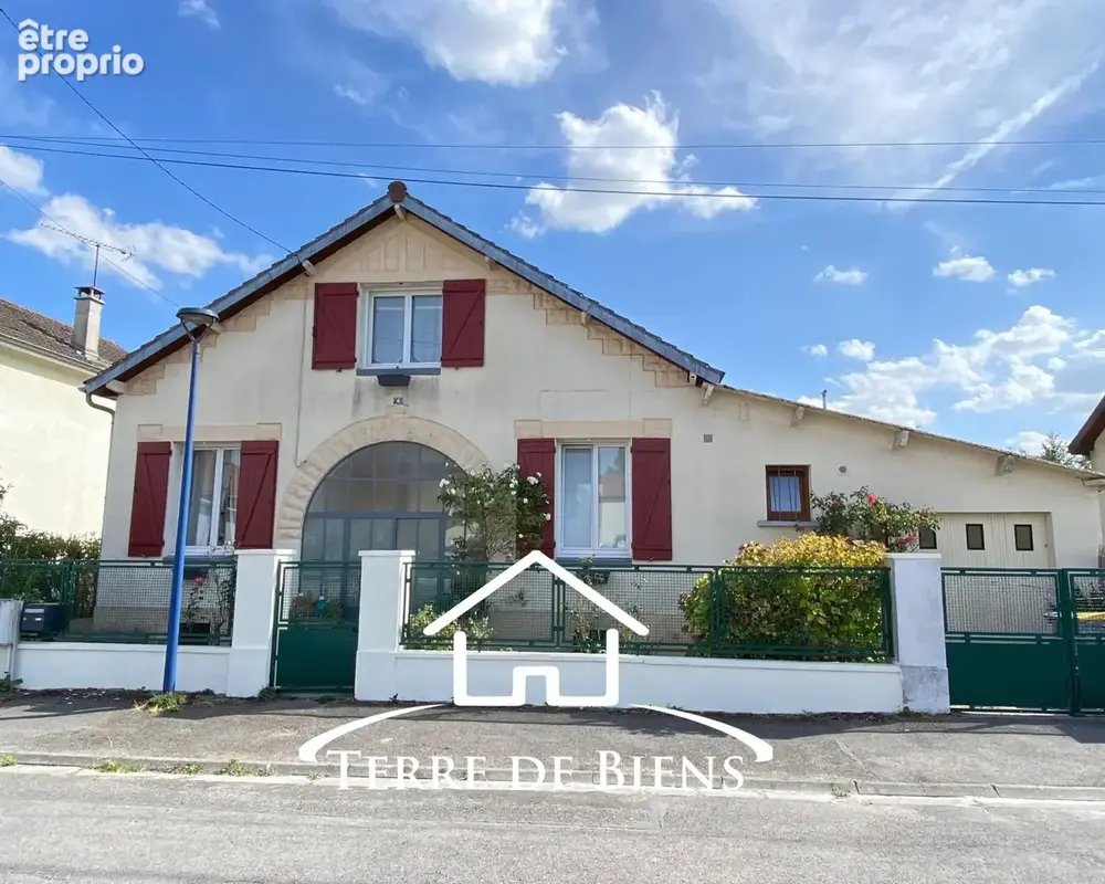 Maison individuelle rénovée, 77 m2 , 4 pièces, 2 chambres, sous sol, garage et jardin à SOISSONS - photo 2