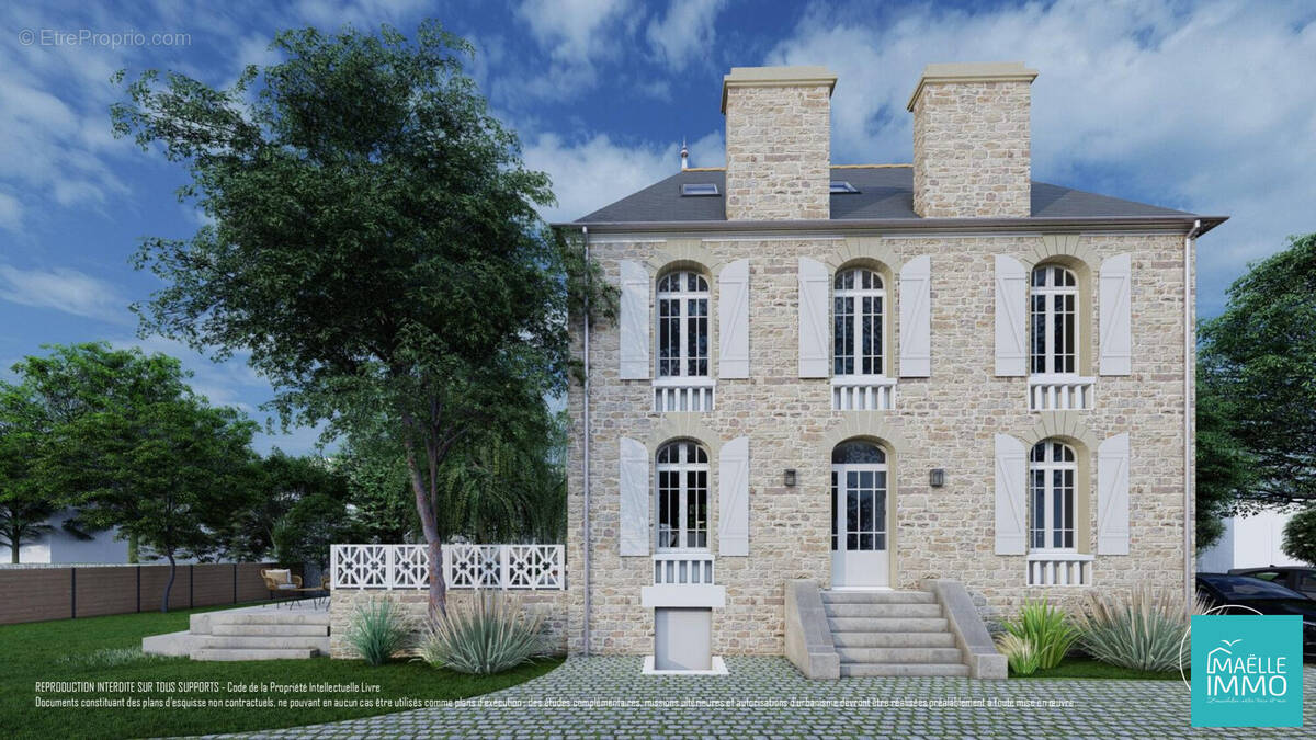 Maison à SAINT-JACUT-DE-LA-MER