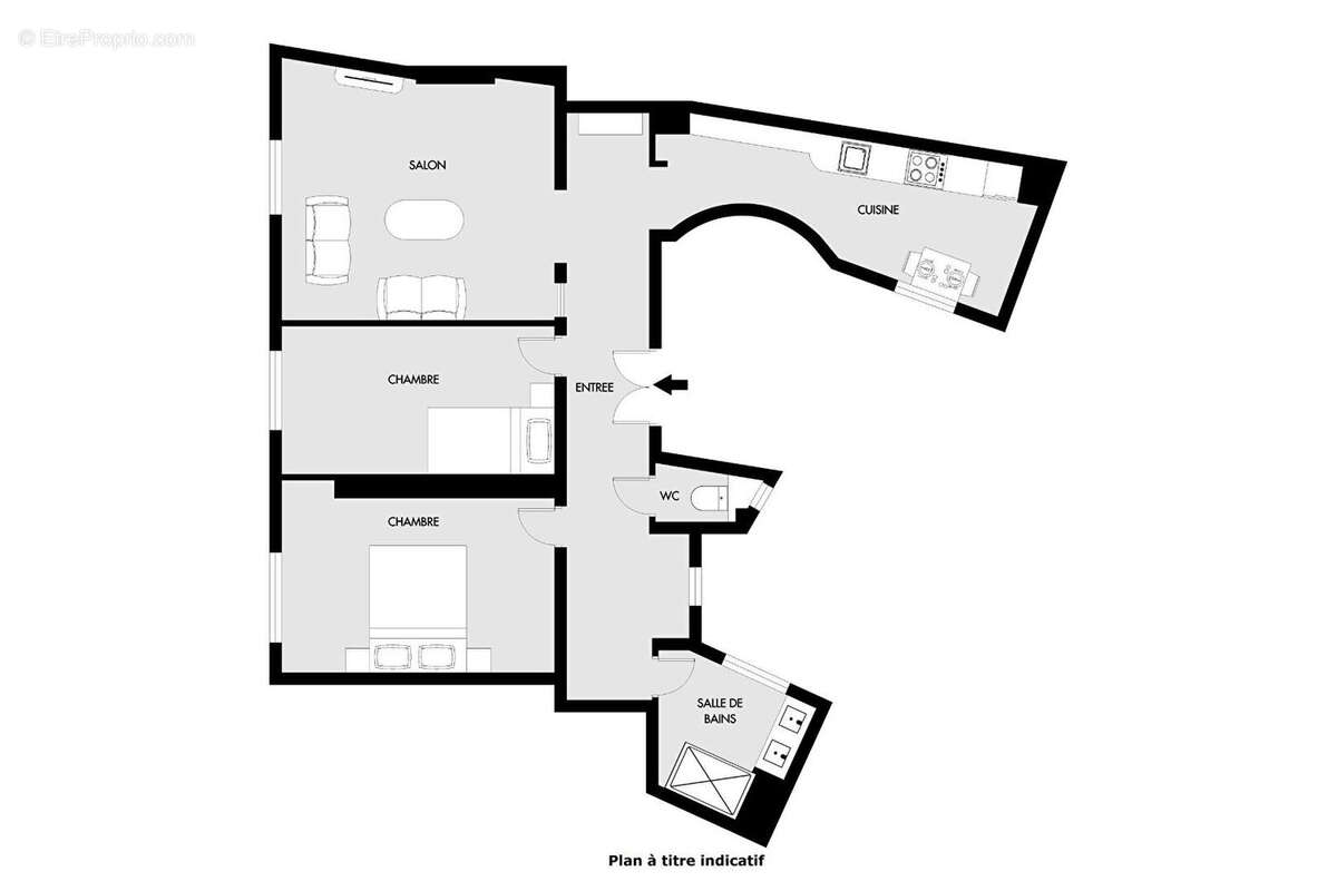Appartement à PARIS-10E