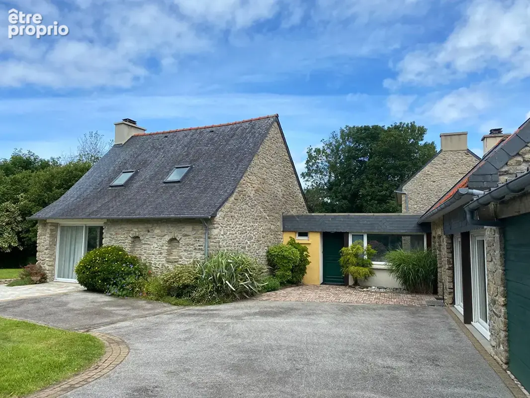 Maison en pierres t10 a vendre sur saint-divy - photo 13
