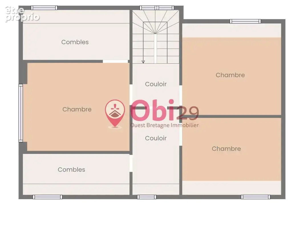 Maison familiale aux beaux volumes – Châteaulin - photo 5