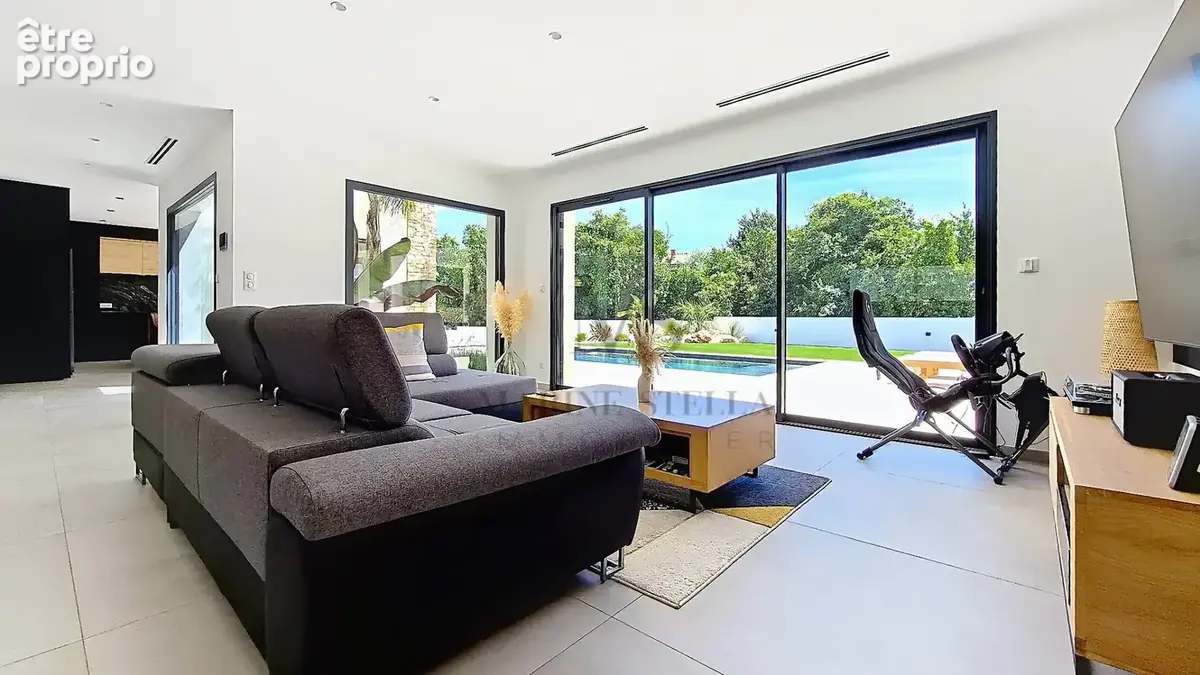 Maison contemporaine neuve 190 m²  Piscine à débordement  5 chambres  Cazouls-lès-Béziers - photo 8