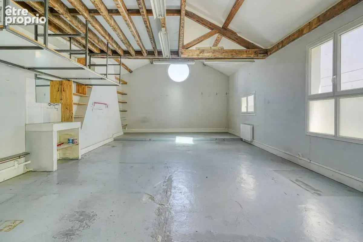 Cachan – centre-ville / coteaux – loft industriel de 72 m² – espace modulable à fort potentiel - photo 3