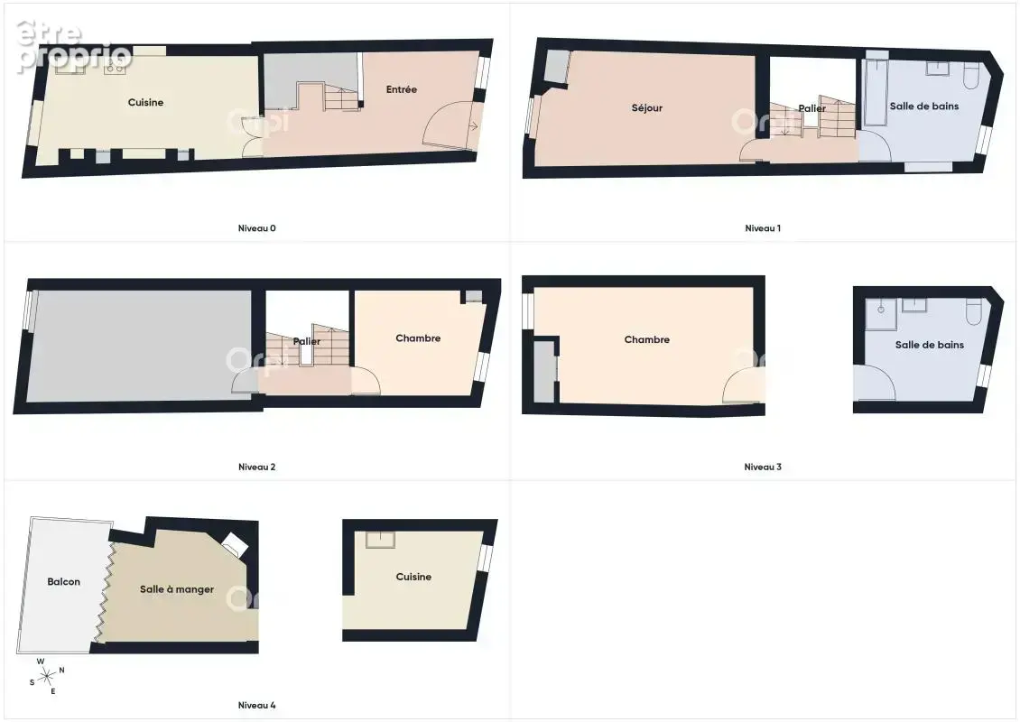 Maison de village renovee + terrasse avec vue + cave - expo sud - 2 acces (voiture + pietons) - calme / sans vis-a-vis - photo 15