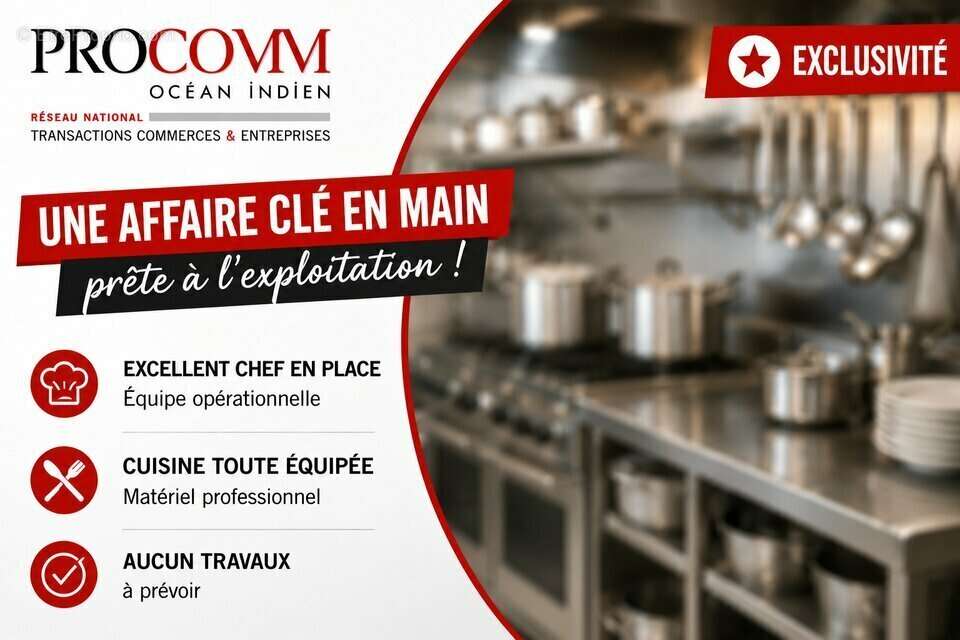 Commerce à SAINT-PIERRE