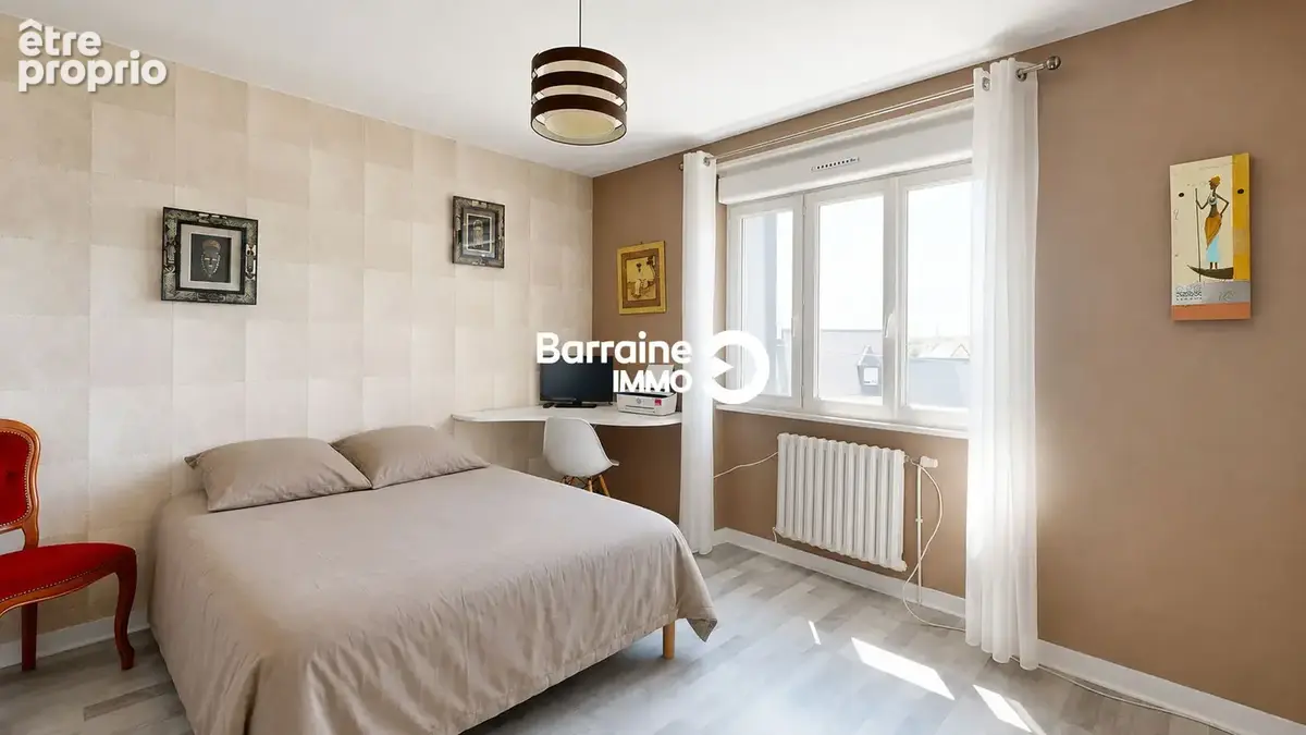 Barraine immo - maison indépendante 107 m² avec sous-sol complet à guipavas - ref : pz00382-th - photo 13