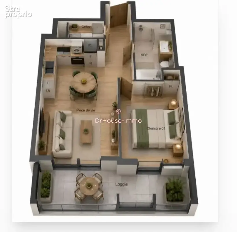 Appartement 43 m² à Bordeaux  - photo 21