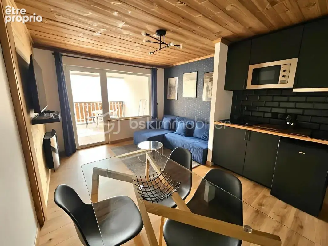 La foux d’allos – studio 5 couchages avec terrasse & parking privatif - photo 7