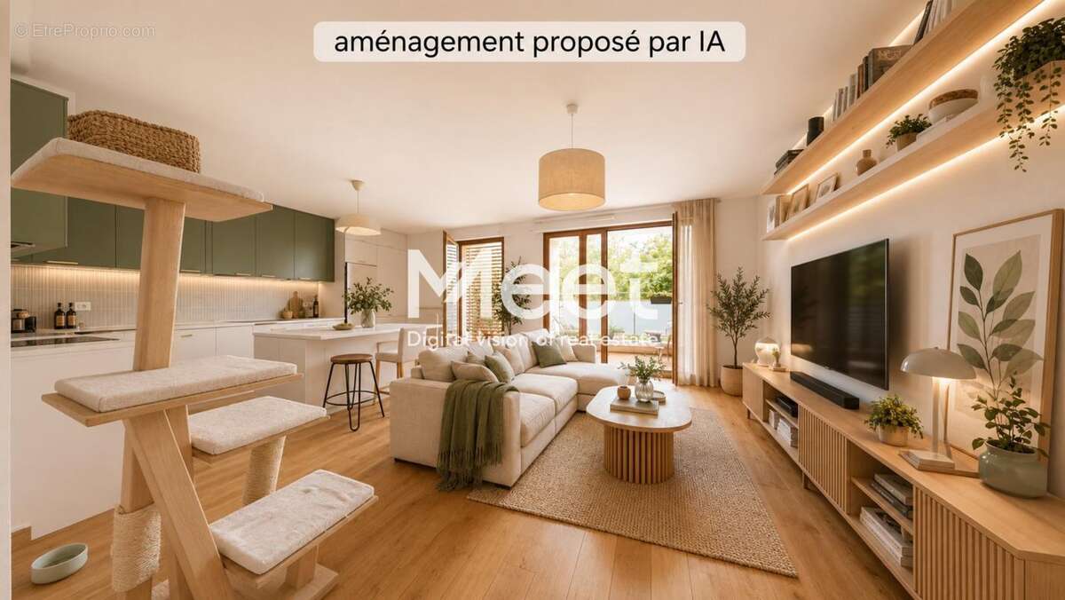 3 pièces - Balcon - Parfait état - photo 8