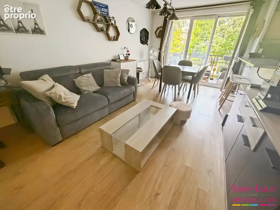 POISSY Beau 3 pièces avec balcon et parking, proche forêt et RER - photo 5