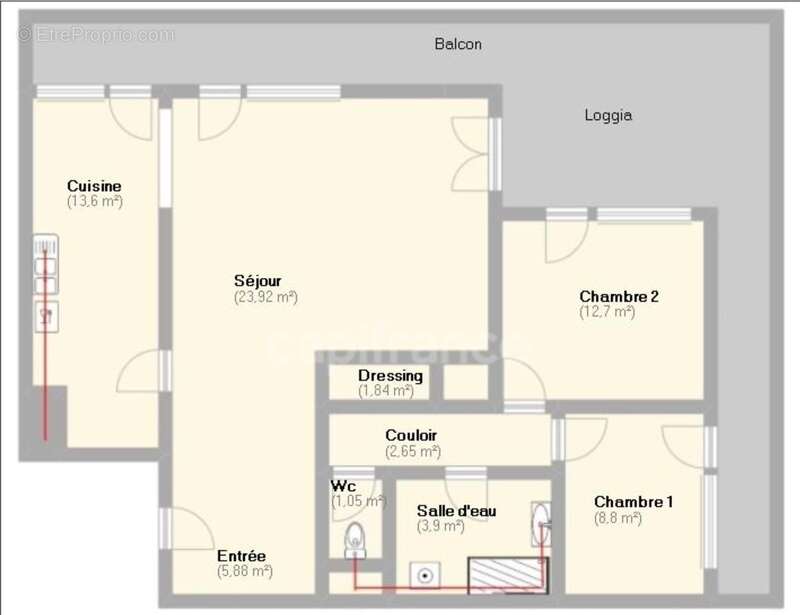 Appartement à NOISY-LE-ROI