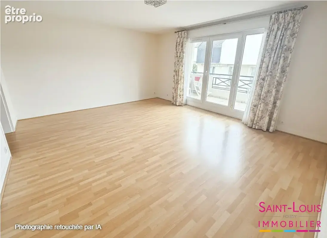 Appartement familial Poissy 4 pièces avec balcon/terrasse au calme - photo 8