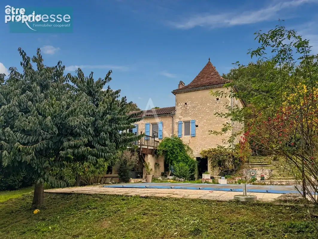 Maison Quercynoise avec pigeonnier et piscine - proche Montcuq - photo 7