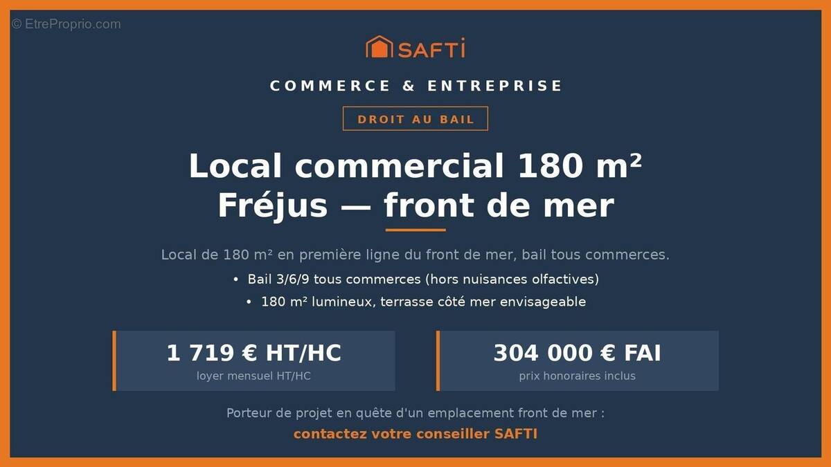 Photo 1 - Commerce à FREJUS