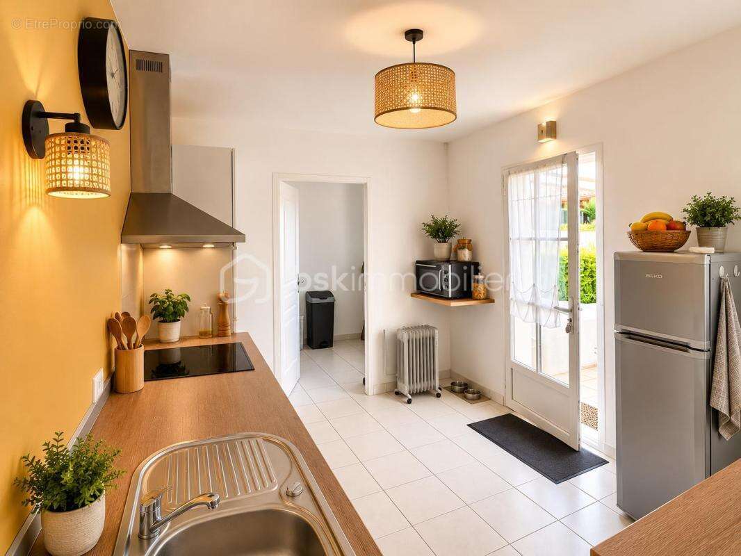 Maison de plain-pied 79 m² – 2 chambres – Jardin – Vendue louée – Arces-sur-Gironde - photo 2