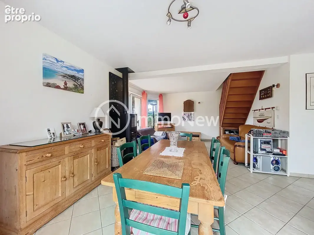 Maison 8 pieces avec vie de plain-pied et vaste jardin a breville-sur-mer, avec vue degagee mer. - photo 4