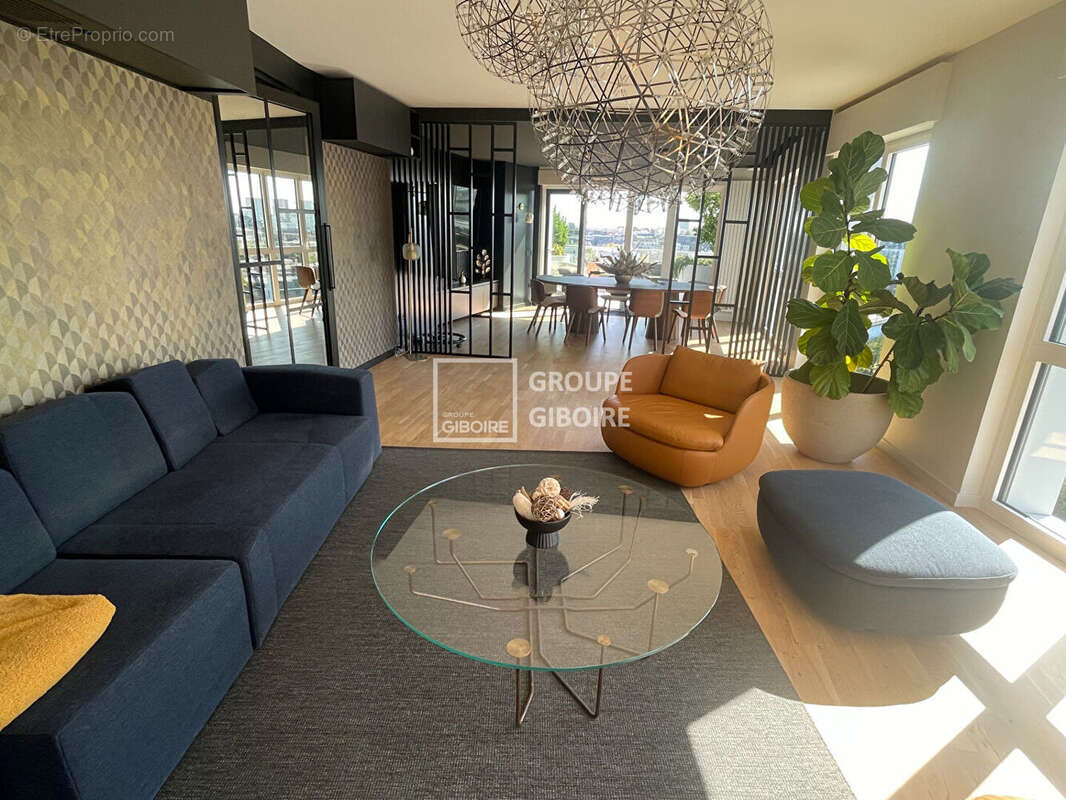 A vendre - groupe giboire - rare et exceptionnel - appartement en dernier étage - rennes mail mitterrand - appartement  d'enviro - photo 3