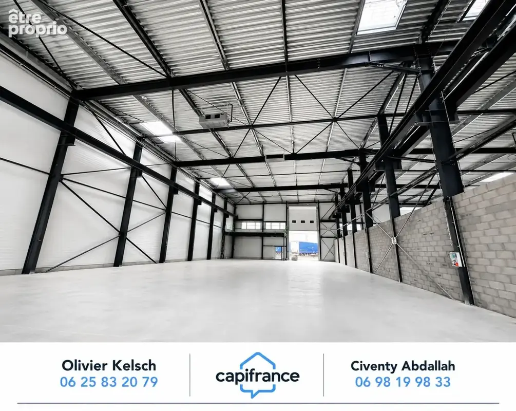 Local industriel neuf 1 058 m² à vendre – pont roulant 12,5 t – hsp 12 m – savoie- sainte helene sur isere (73) - photo 4