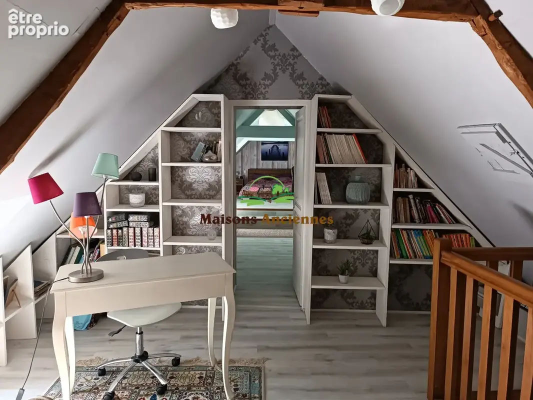 5 minutes de la mer - maison ancienne 5 pp  3 chambres vie de plain-pied et jardin arbore - photo 16