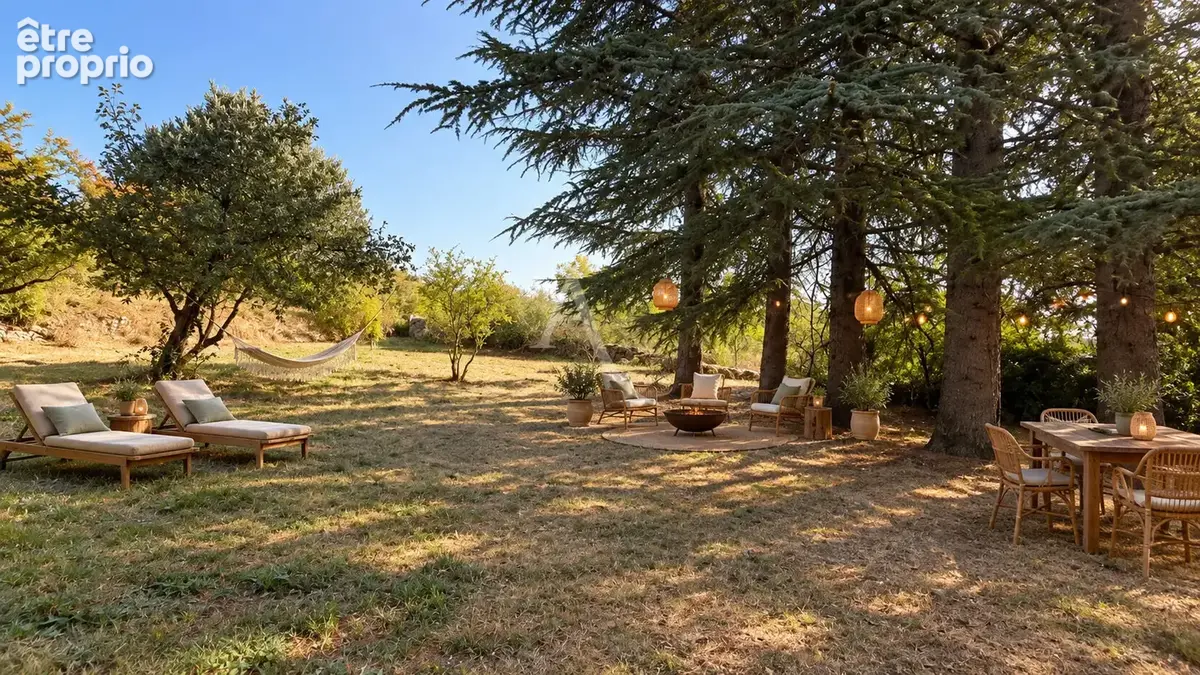 Propriete forcalquier villa dependance piscine hangar jardin - photo 8