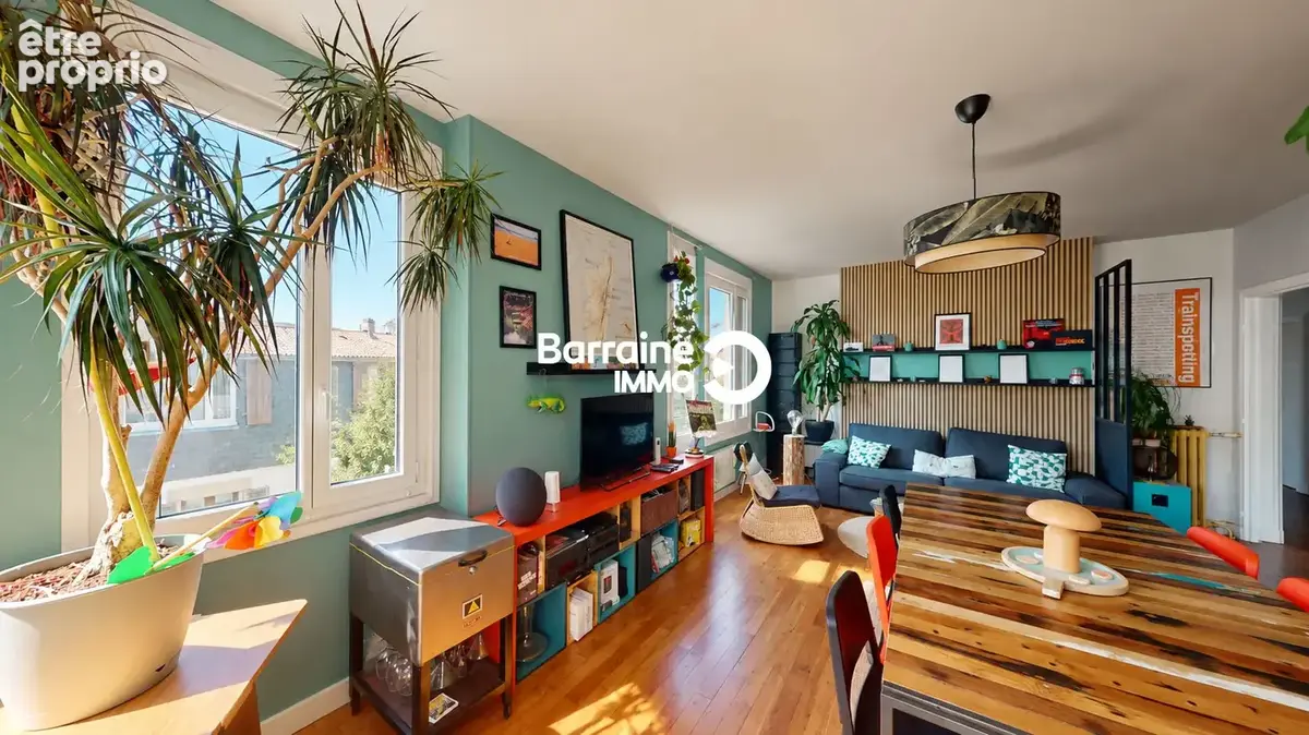 A vendre brest saint martin appartement t5 100m² 3 chambres - photo 4