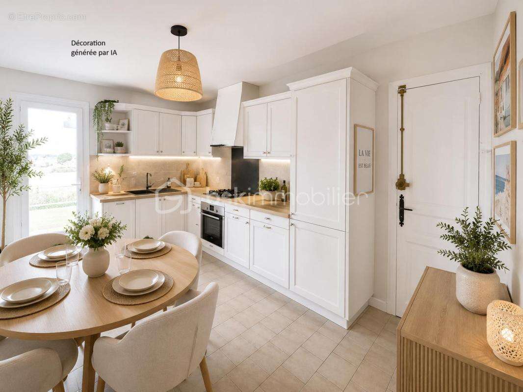 Balaruc les Bains, villa 2 chambres et une 3ème dans une annexe 88 m² environ proche commerces - photo 6