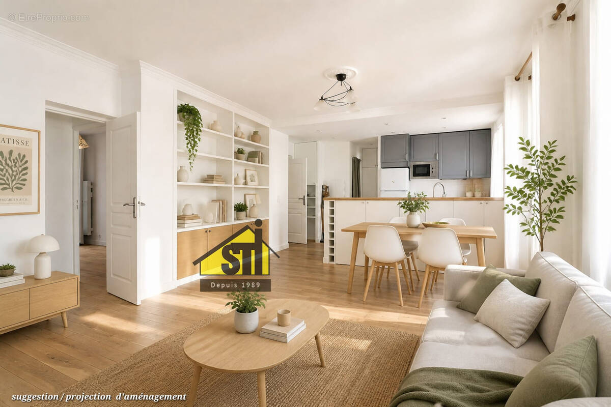 Appartement à PARIS-14E