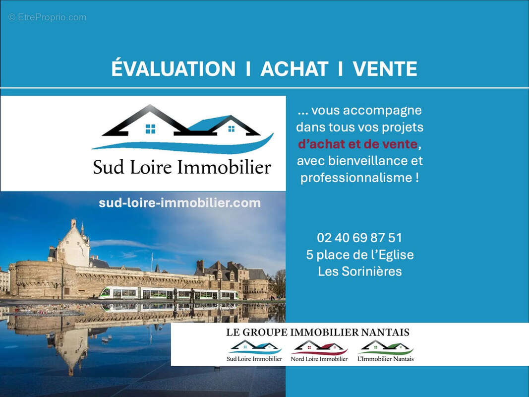 Maison à BOUGUENAIS