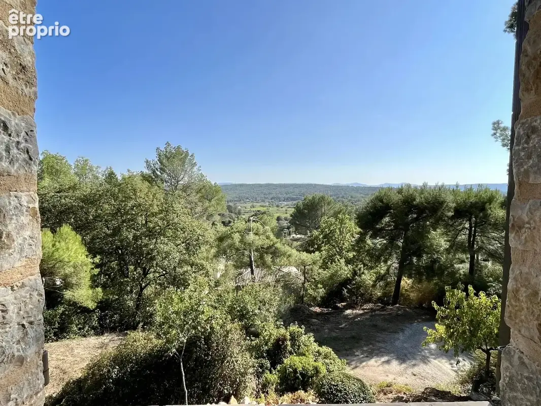 Un mas en pierre avec magnifique vue à pied de Lorgues - photo 3