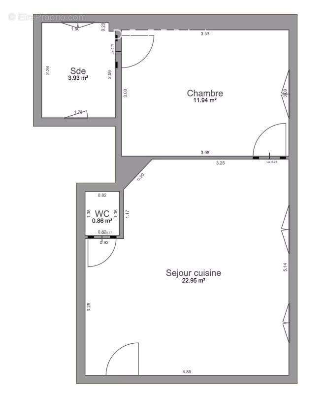 Appartement à PARIS-14E