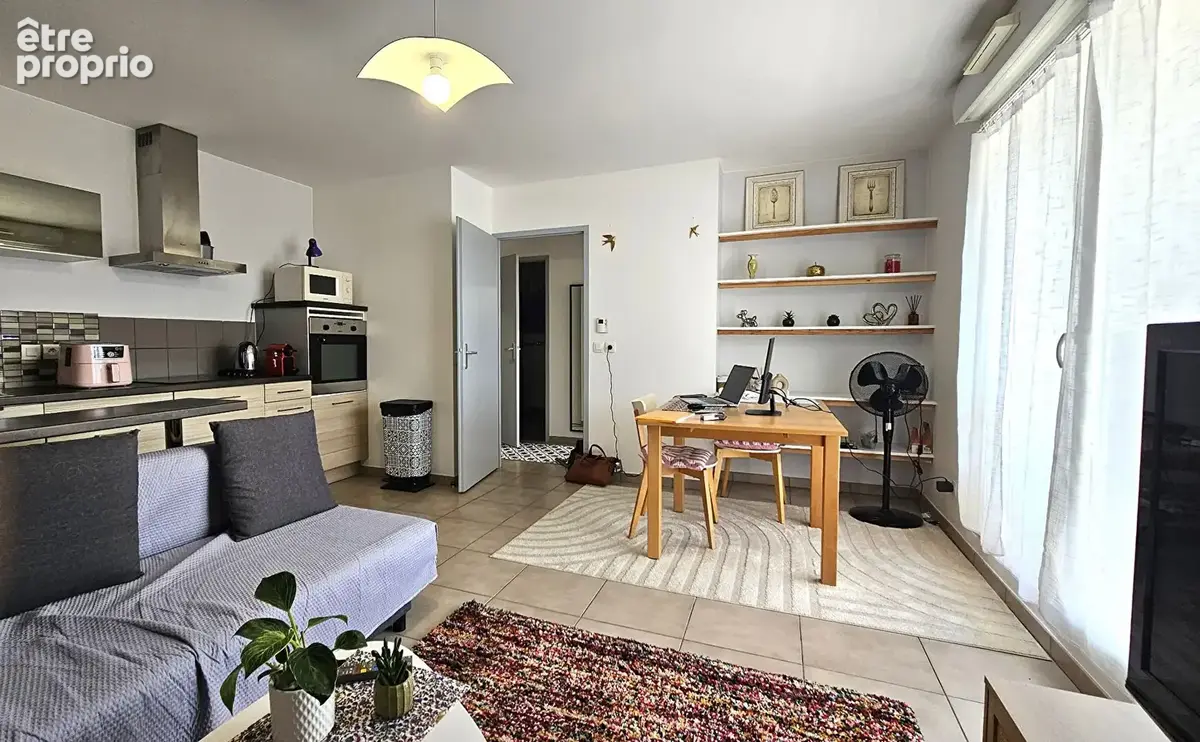 Appartement Chambery 2 pièce(s) 45m² - terrasse - garage fermé - photo 8