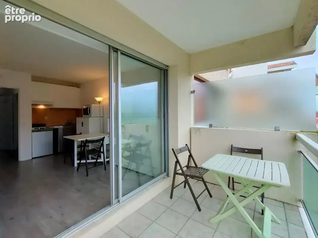 Appartement - studio 23 m2 - balcon terrasse - photo 5
