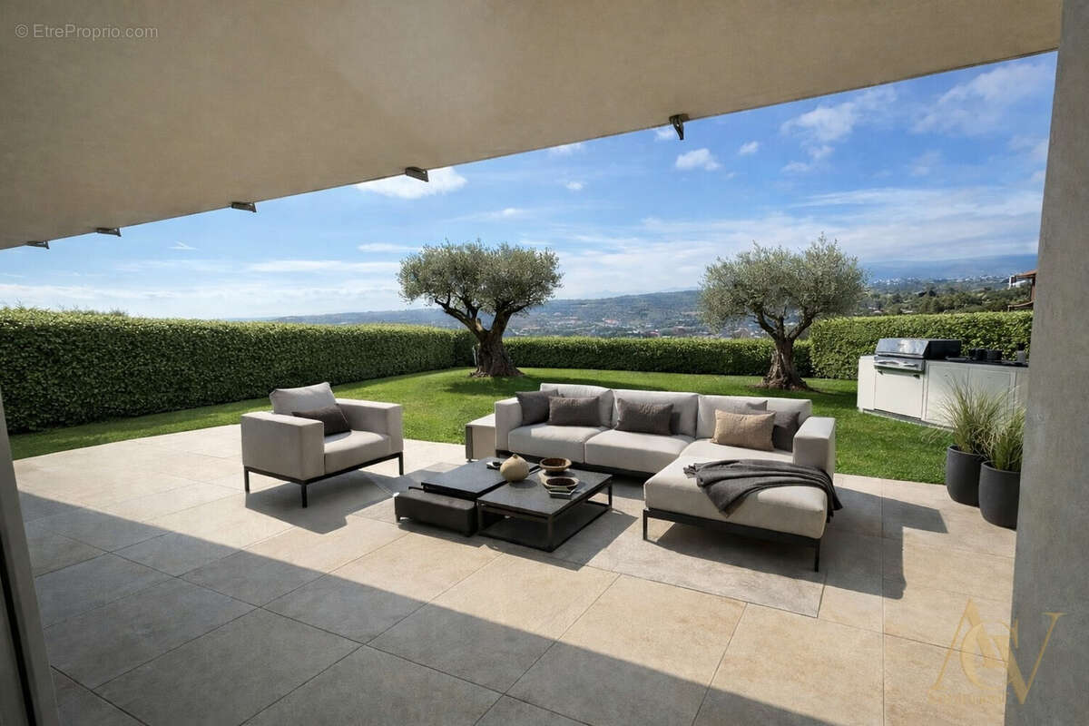 Superbe 3 Pièces jardin vue dégagée NICE 3 - Appartement à NICE