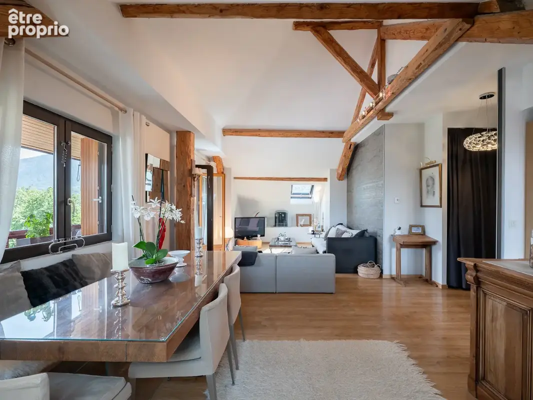 La Fruitière, magnifique appartement T4, vue lac et montagnes - photo 2