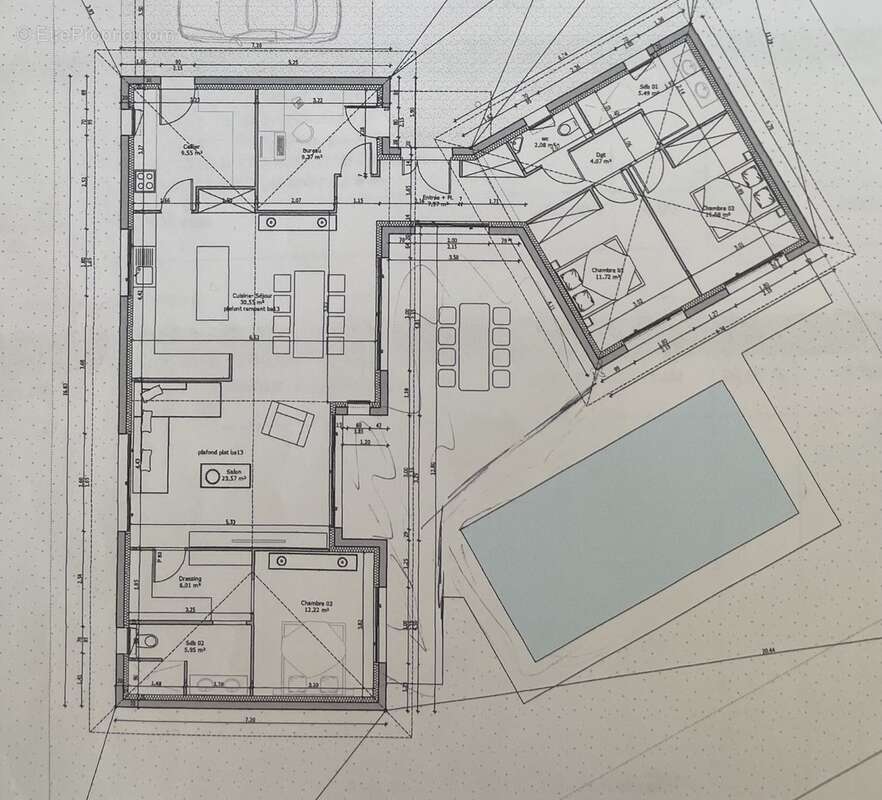 Maison d'architecte à vendre 6 pièces  (40) de 168 m² avec appartement indépendant - photo 20