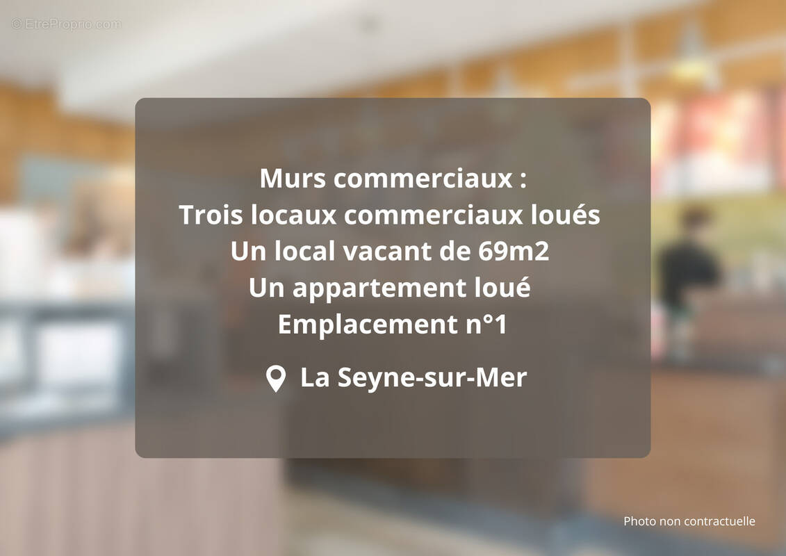 Commerce à LA SEYNE-SUR-MER